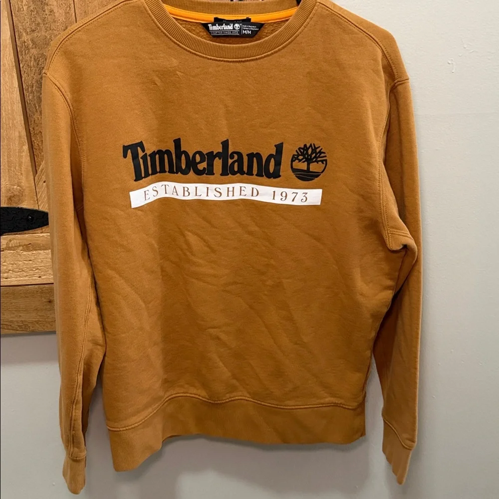 Burnt orange timberland sweater